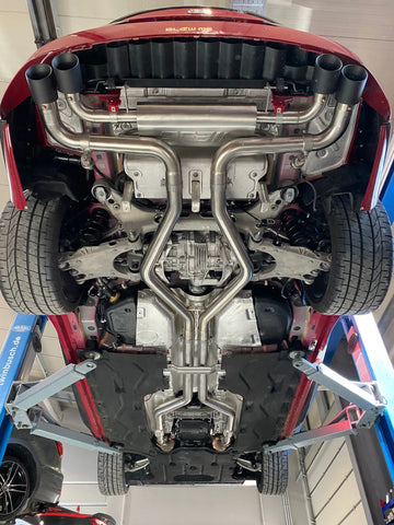 Grail - ECE Approved Valved Exhaust System Alfa Romeo Giulia Quadrifoglio
