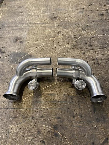 Grail - ECE Approved Valved Link Pipes Porsche 991.1/2 GT3 / GT3 RS