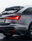 Renegade Design - Rear Window Inserts Audi RS6 C8 - Royal Body Kits