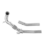 Alpha Competition - De-Cat Downpipe Audi S3 8Y / Volkswagen Golf R MK8 (OPF Models)