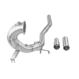 Alpha Competition - De-Cat Downpipe Audi S3 8Y / Volkswagen Golf R MK8 (OPF Models)