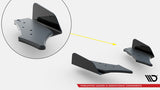 Maxton Design - Street Pro Rear Side Splitters + Flaps Toyota GR Yaris MK4 (Facelift) - Royal Body Kits