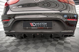 Maxton Design - Rear Valance Mercedes Benz GLC-Class Coupe AMG-Line C253 (Facelift)