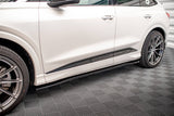 Maxton Design - Side Skirts Diffusers Audi Q4 E-Tron S-Line Sportback MK1