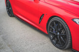 Maxton Design - Side Skirts Diffusers BMW Series 8 M-Pack Coupe G15 / M8 F92