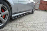 Maxton Design - Side Skirts Diffusers Mercedes Benz C-Class AMG-Line Sedan W204 / Estate S204