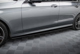 Maxton Design - Side Skirts Diffusers Mercedes Benz E43 AMG / AMG-Line Sedan W213 / Estate S213