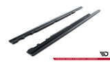 Maxton Design - Side Skirts Diffusers Mercedes Benz E43 AMG / AMG-Line Sedan W213 / Estate S213