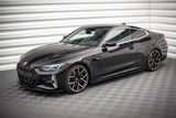 Maxton Design - Side Skirts Diffusers V.1 BMW Series 4 M-Pack / M440i G22 / G23 & Facelift