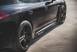 Maxton Design - Side Skirts Diffusers V.1 Porsche Panamera Turbo 970 (Facelift)