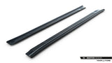 Maxton Design - Side Skirts Diffusers V.1 Tesla Model S MK1 - Royal Body Kits