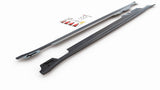 Maxton Design - Side Skirts Diffusers V.2 Porsche Panamera Turbo 970 (Facelift)