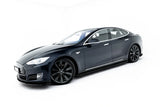 Maxton Design - Side Skirts Diffusers V.2 Tesla Model S MK1 - Royal Body Kits