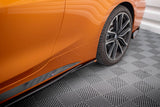 Maxton Design - Side Skirts Diffusers V.3 BMW Series 4 M-Pack / M440i G22 / G23 & Facelift