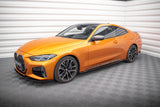 Maxton Design - Side Skirts Diffusers V.3 BMW Series 4 M-Pack / M440i G22 / G23 & Facelift