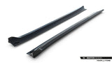 Maxton Design - Side Skirts Diffusers V.3 Tesla Model 3 MK1 / MK1 (Facelift)