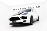 Maxton Design - Front Splitter Porsche Cayenne Standard / Turbo MK2