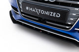Maxton Design - Street Pro Front Splitter Audi S3 / A3 S-Line Sedan 8V