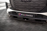 Maxton Design - Front Splitter V.1 Audi Q4 E-Tron S-Line Sportback MK1