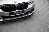 Maxton Design - Front Splitter V.1 BMW Series 5 M-Pack / M550i / M550d Sedan / Touring G30 / G31 Facelift