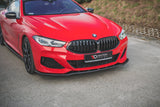 Maxton Design - Front Splitter V.1 BMW Series 8 M-Pack Coupe G15 / Gran Coupe G16