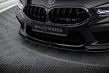 Maxton Design - Front Splitter + Flaps V.1 BMW M8 Gran Coupe F93 / Coupe F92