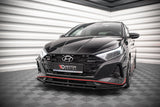 Maxton Design - Front Splitter V.1 Hyundai I20N MK3