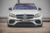 Maxton Design - Front Splitter V.1 Mercedes Benz E63 AMG Estate/Sedan S213/W213