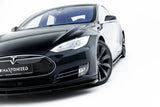 Maxton Design - Front Splitter V.1 Tesla Model S MK1 - Royal Body Kits