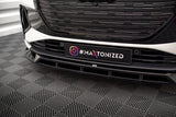 Maxton Design - Front Splitter V.2 Audi Q4 E-Tron S-Line Sportback MK1