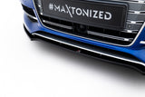 Maxton Design - Front Splitter V.2 Audi S3 / A3 S-Line 8V Sedan / Cabrio