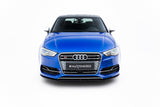 Maxton Design - Front Splitter V.2 Audi S3 / A3 S-Line 8V Sedan / Cabrio