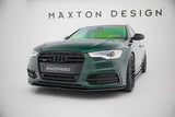 Maxton Design - Front Splitter V.2 Audi S6 / A6 S-Line C7