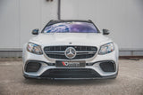 Maxton Design - Front Splitter V.2 Mercedes Benz E63 AMG Estate/Sedan S213/W213