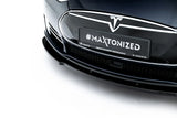 Maxton Design - Front Splitter V.2 Tesla Model S MK1 - Royal Body Kits