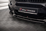 Maxton Design - Front Splitter V.3 BMW X6 M-Pack F16