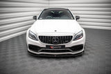 Maxton Design - Front Splitter V.3 Mercedes Benz C63 AMG Aero Pack Coupe C205 (Facelift)