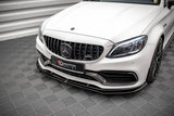 Maxton Design - Front Splitter V.3 Mercedes Benz C63 AMG Aero Pack Coupe C205 (Facelift)