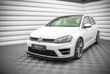 Maxton Design - Front Splitter V.4 Volkswagen Golf R / R-Line MK7