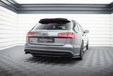 Maxton Design - Central Rear Splitter Audi A6 / A6 S-Line / S6 C7 (Facelift)