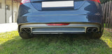Maxton Design - Central Rear Splitter Audi TTS 8J