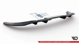 Maxton Design - Central Rear Splitter (with Vertical Bars) Audi Q3 S-Line Sportback F3