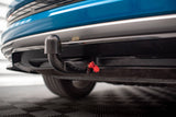 Maxton Design - Central Rear Splitter (with Vertical Bars) Audi E-Tron
