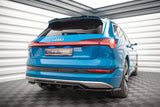 Maxton Design - Central Rear Splitter (with Vertical Bars) Audi E-Tron