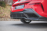 Maxton Design - Central Rear Splitter (with vertical bars) BMW Series 8 M-Pack Coupe G15