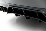 Maxton Design - Rear Splitter (with Vertical Bars) BMW M5 F90 / F90 (Facelift) - Royal Body Kits