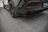 Maxton Design - Central Rear Splitter (with vertical bars) Mercedes Benz GLE 53 AMG Coupe C167