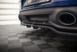 Maxton Design - Rear Splitter (with Vertical Bars) V.1 Porsche 911 Carrera with Sport Design package / Carrera GTS 992
