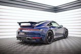 Maxton Design - Central Rear Splitter (with Vertical Bars) V.1 Porsche 911 Carrera Aero / Carrera GTS 992