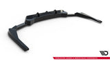 Maxton Design - Rear Splitter (with Vertical Bars) V.2 BMW X4 M-Pack G02 (Facelift)